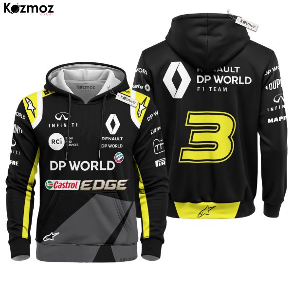 Daniel Ricciardo 2018 Renault DP World Race Suit Uniform - Racing Suit - 7