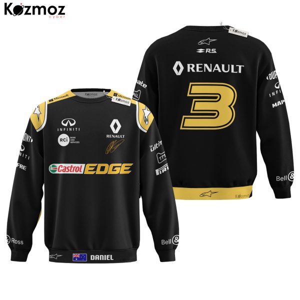Daniel Ricciardo Racing Costume 2019 Collection - Renault Racing Team - 9