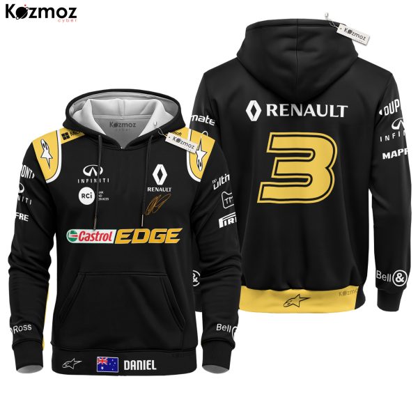 Daniel Ricciardo Racing Costume 2019 Collection - Renault Racing Team - 7