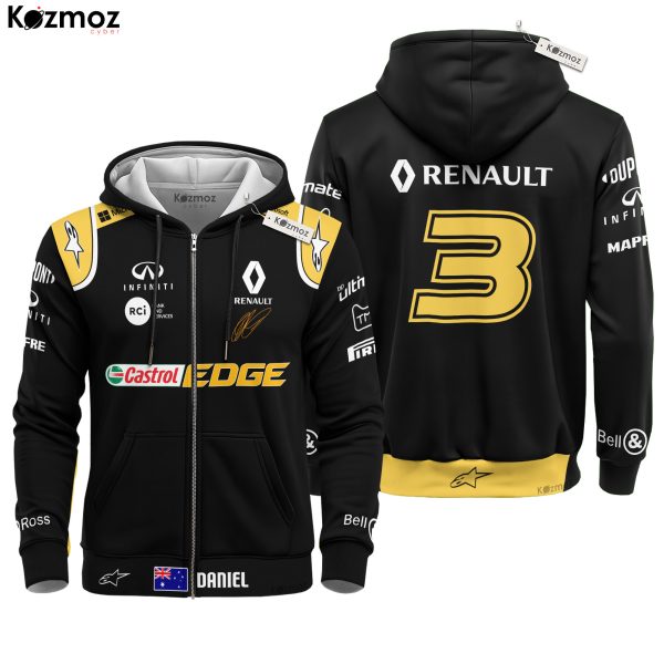 Daniel Ricciardo Racing Costume 2019 Collection - Renault Racing Team - 8