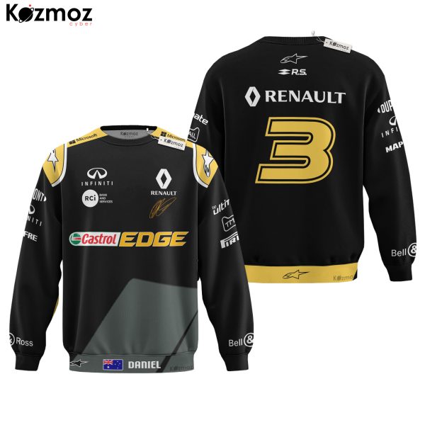 Daniel Ricciardo Rare Early 2020 Racing Costume Collection - Alpinestars Renault Racing Team - 9