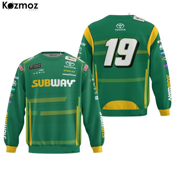 Daniel Suarez Racing Costume Subway #19 2017 Collection - ARC NASCAR Team - 9