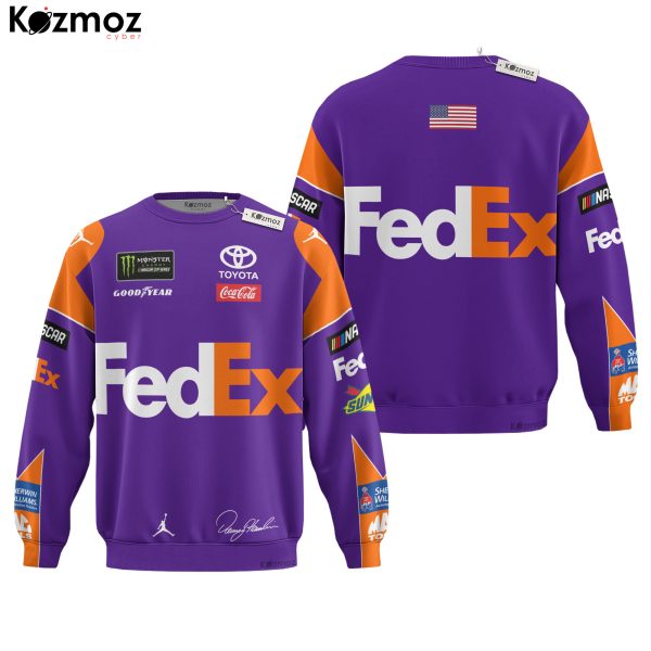 Denny Hamlin Racing Suit FedEx 2020 Collection - NASCAR Racing Team - 19