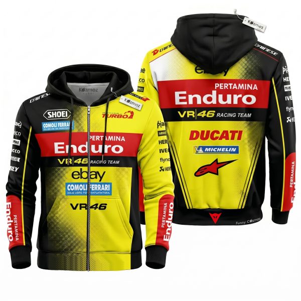 Di Giannantonio #49 Pertamina Enduro VR46 Costume Racing Suit - 9