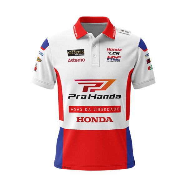 Diogo Moreira MotoGP Brazilian GP 2026 Custom Polo Shirt - 6
