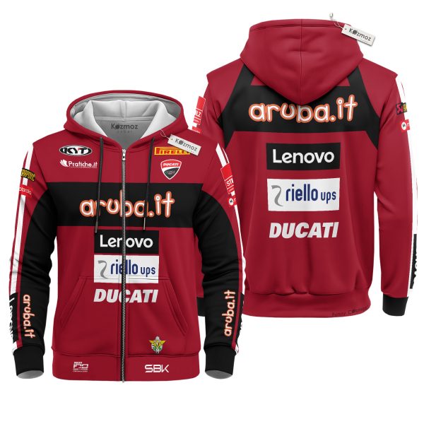 Ducati WorldSBK MotoGP Livery 2026 Costume Racing Suit - 9