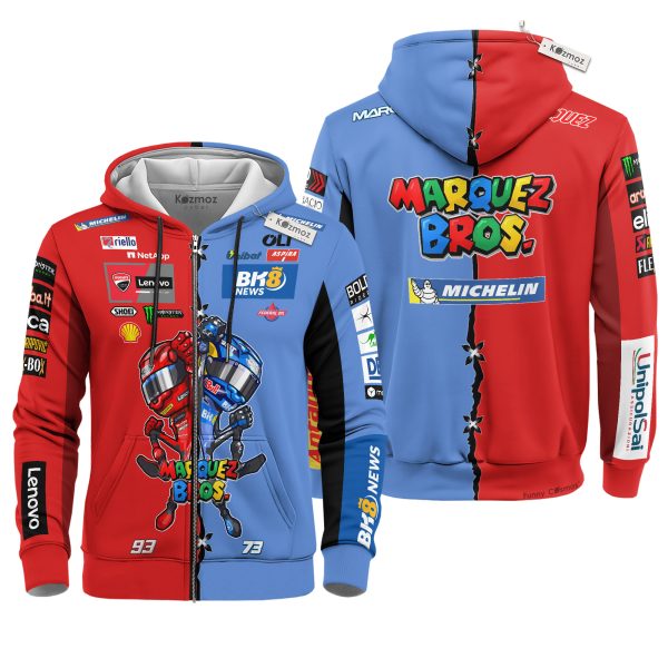 Ducati x Gresini - Marquez Bros MotoGP Collab Edition Costume Racing Suit - 10
