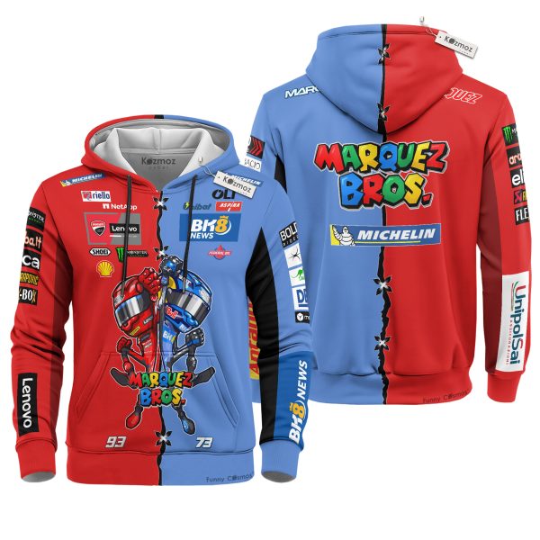 Ducati x Gresini - Marquez Bros MotoGP Collab Edition Costume Racing Suit - 9