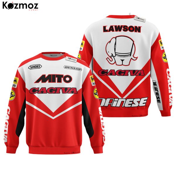 Eddie Lawson Racing Costume Suit 1992 - Cagiva GP500 Racing - 11