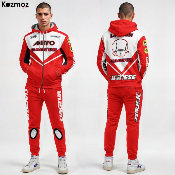 Eddie Lawson Racing Costume Suit 1992 - Cagiva GP500 Racing - 8