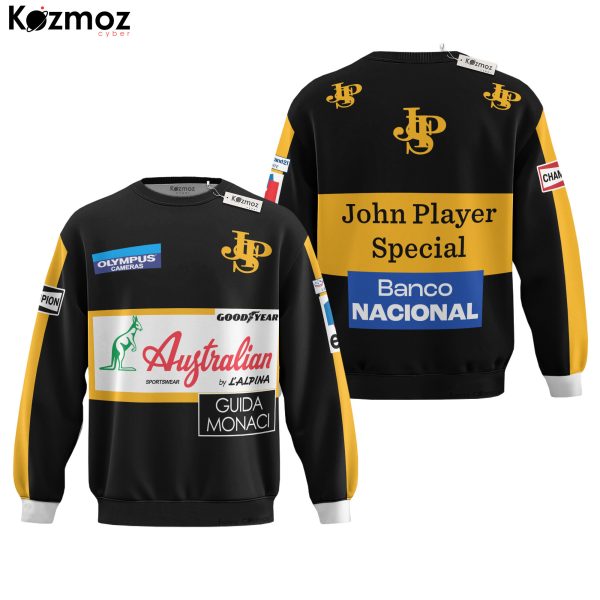 Elio De Angelis Racing Costume JPS 1985 Collection - Lotus Racing Team - 9