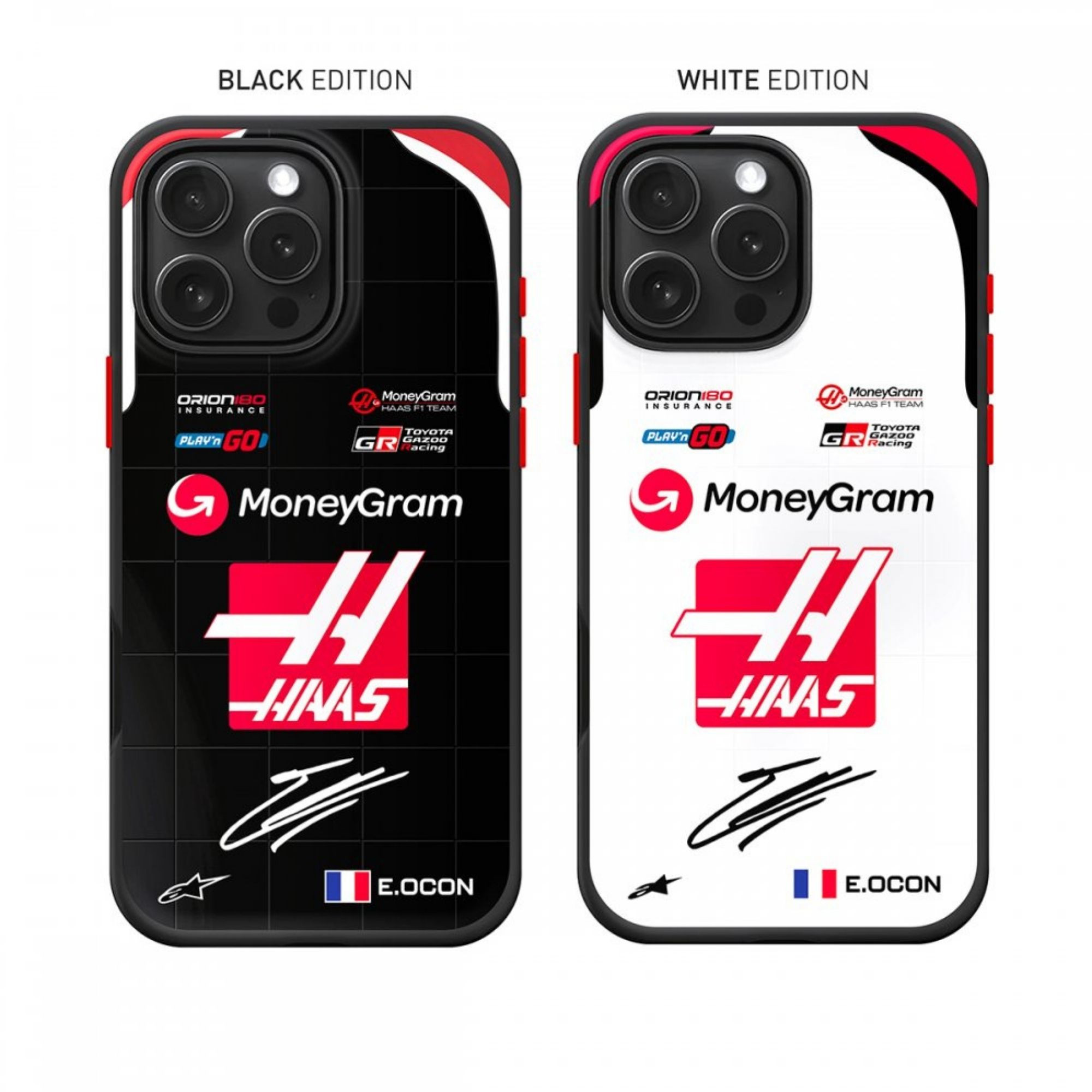 Esteban Ocon Haas F1 Team VF-25 Edition 2025 - Custom phone case for iPhone