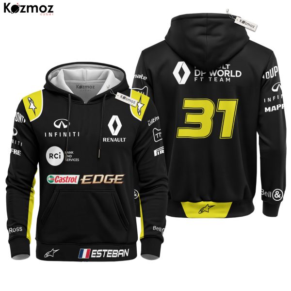 Esteban Ocon Racing Costume 2020 Renault Racing Team - 7