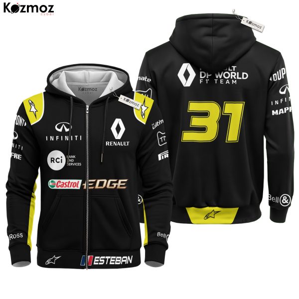 Esteban Ocon Racing Costume 2020 Renault Racing Team - 8