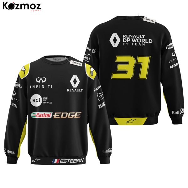 Esteban Ocon Racing Costume 2020 Renault Racing Team - 9