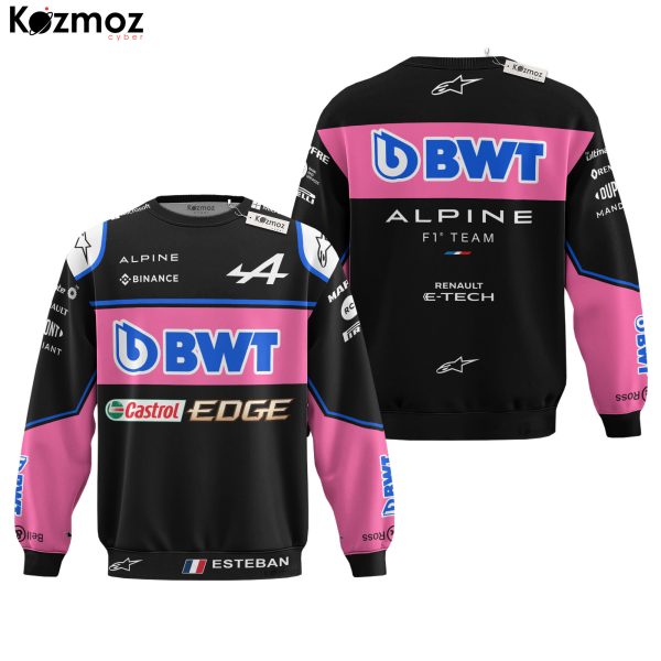 Esteban Ocon Racing Costume 2022 British GP Alpine Racing Team - 9