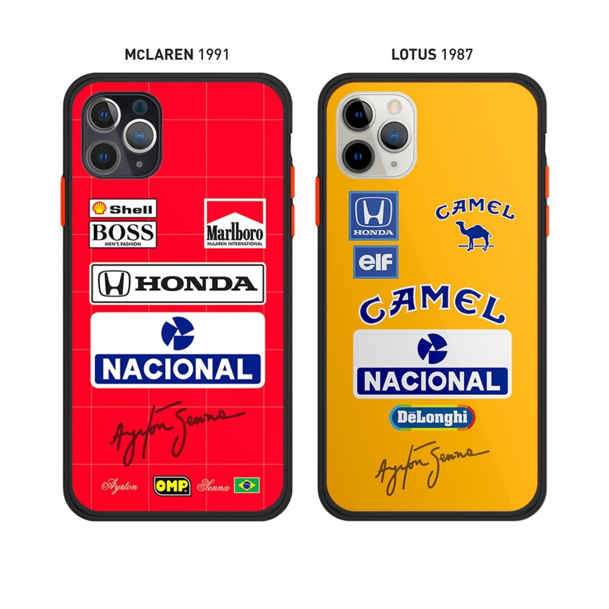 F1 Ayrton Senna Lotus 87 91 Edition - Custom phone case for iPhone
