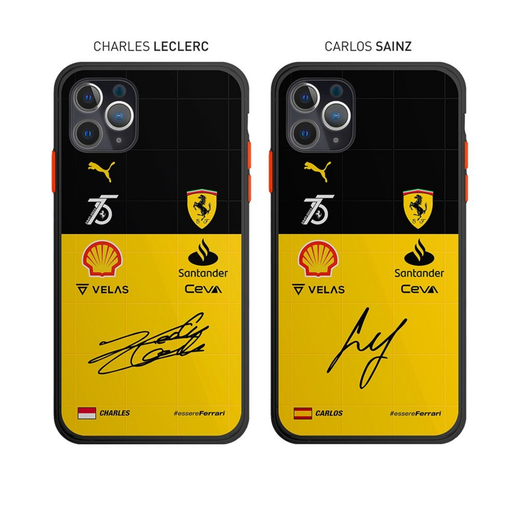 F1 Scuderia Monza Edition 75 Years Of Fer - Custom phone case for iPhone