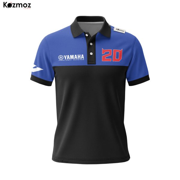 Fabio Quartararo Polo Shirt 2021 - Yamaha Factory Racing Team - 6