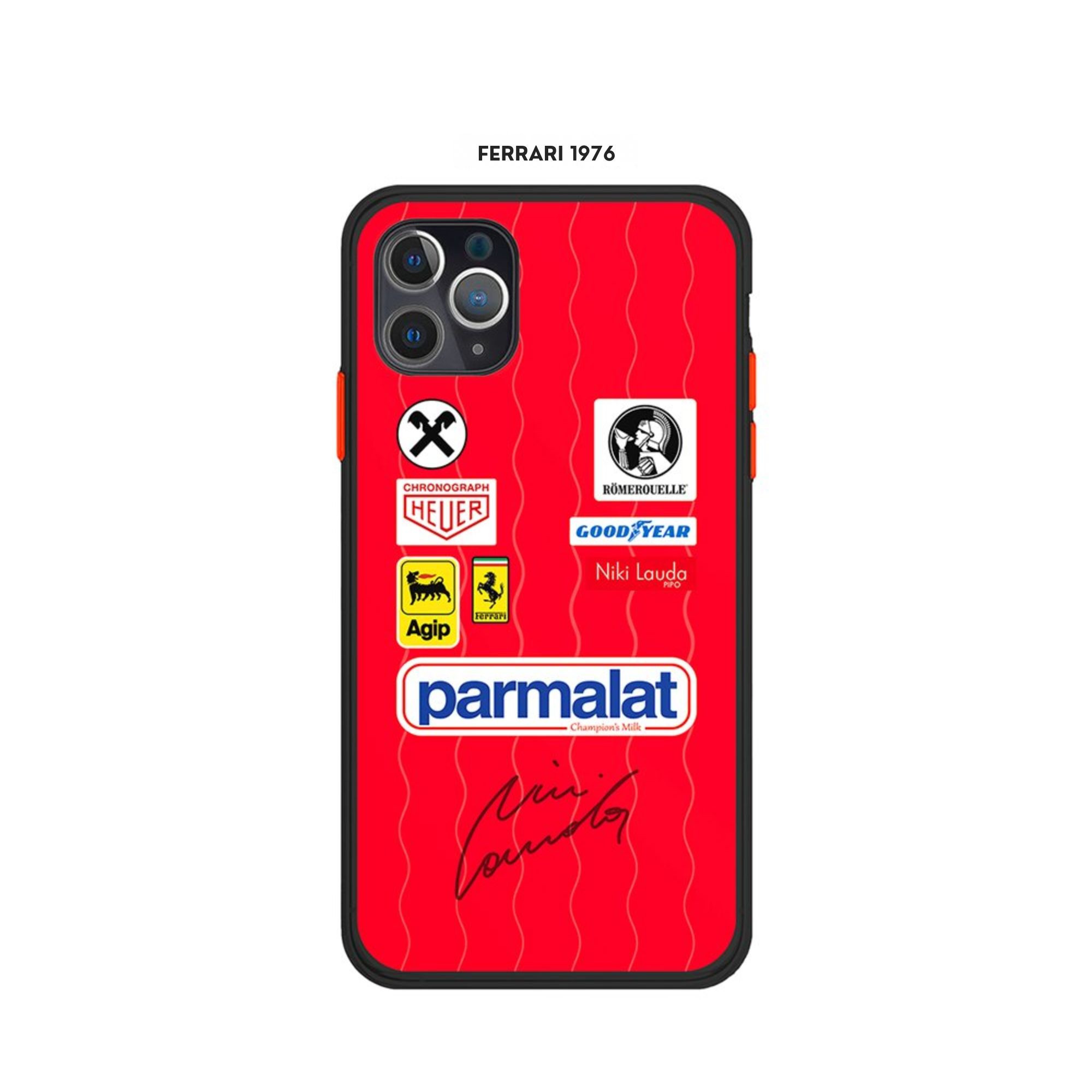 Fer Niki Lauda 1976 F1 Team Edition - Custom phone case for iPhone