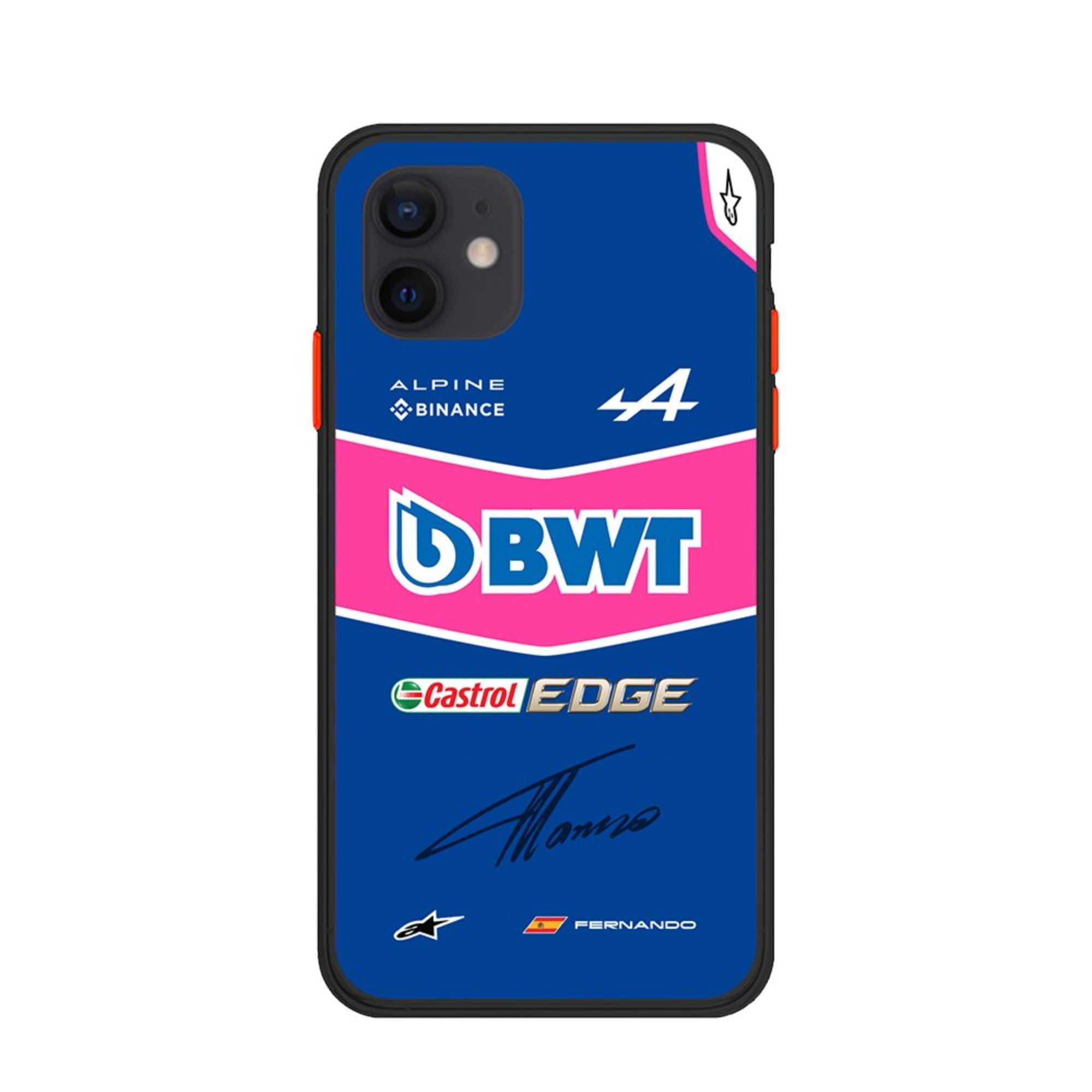 Fernando Alonso Alpine F1 Team Pink Livery Edition - Custom phone case for iPhone