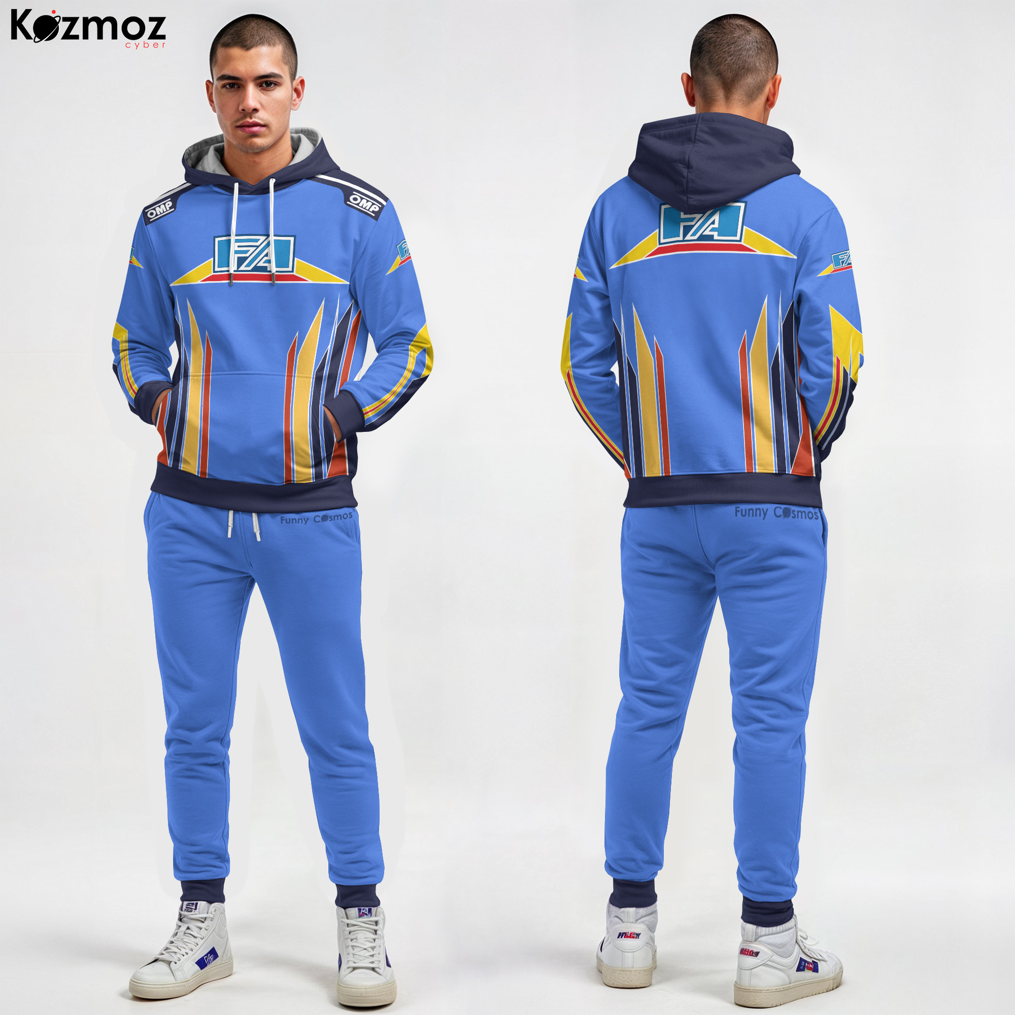 Fernando Alonso Kart Racing Costume Suit