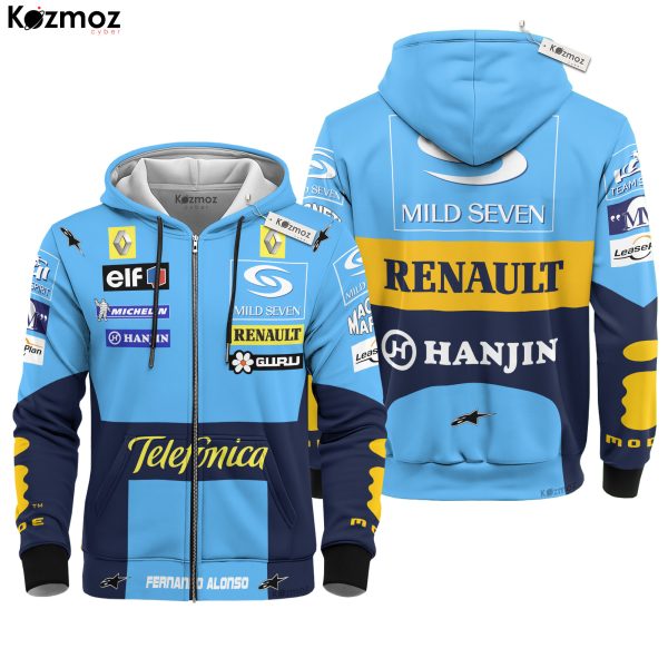 Fernando Alonso Racing Costume 2004 Collection - Renault Racing Team - 7