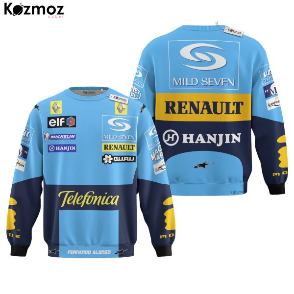 Fernando Alonso Racing Costume 2004 Collection - Renault Racing Team - 8