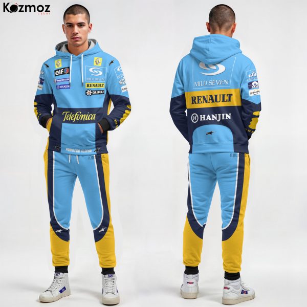 Fernando Alonso Racing Costume 2004 Collection - Renault Racing Team - 16