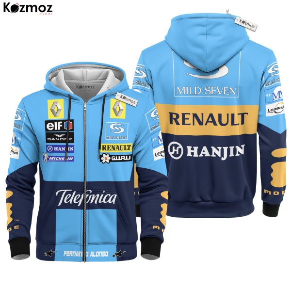 Fernando Alonso Racing Costume 2006 Collection - Renault Racing Team - 7