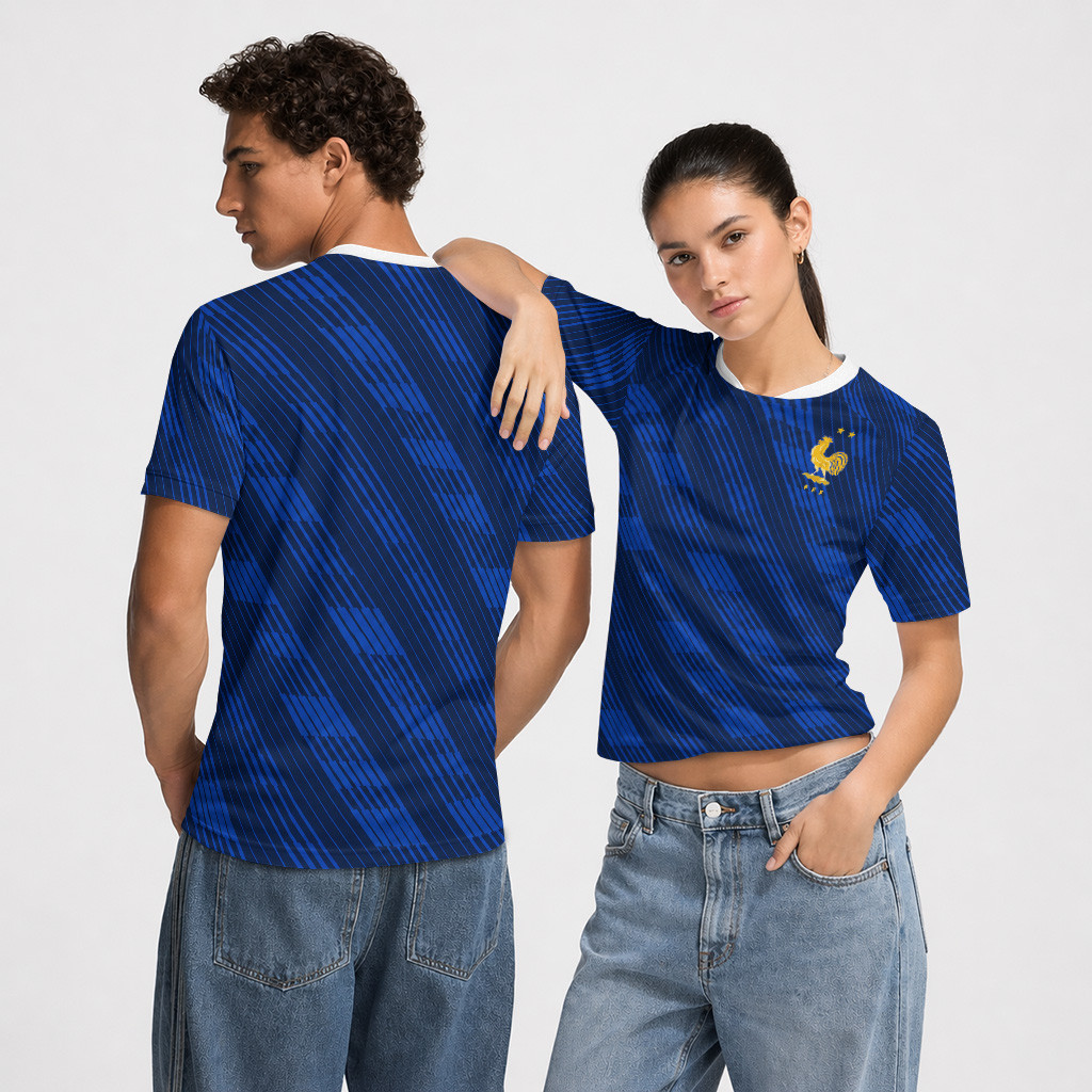France World Cup 2026 Jersey Team Custom Football Jersey Shirt - 1 France World Cup 2026 Jersey Team Custom Football Jersey Shirt - 1