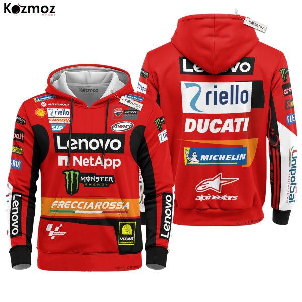 Francesco Bagnaia Racing Costume 2023 Collection - Ducati MotoGP Racing Team - 8