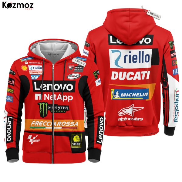 Francesco Bagnaia Racing Costume 2023 Collection - Ducati MotoGP Racing Team - 9