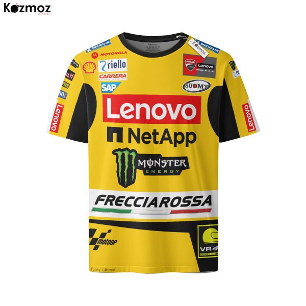 Francesco Bagnaia Racing Costume 2023 Yellow Livery Collection - Ducati MotoGP Racing Team - 14