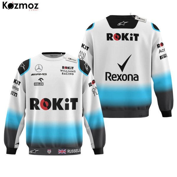 George Russell Racing Costume 2019 Promo Shoot Collection - Williams Racing Team - 9