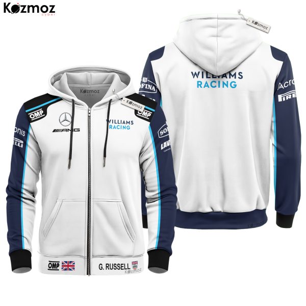 George Russell Racing Costume 2021 OMP Collection - Williams Racing Team - 8