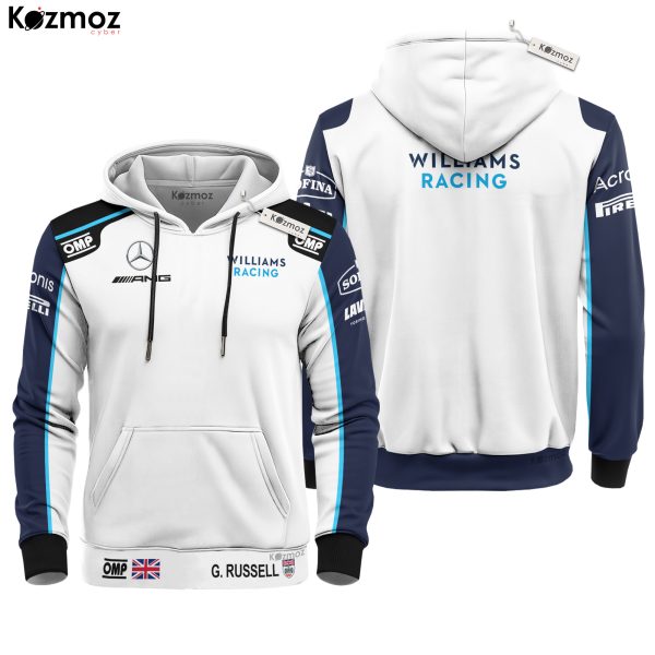 George Russell Racing Costume 2021 OMP Collection - Williams Racing Team - 7