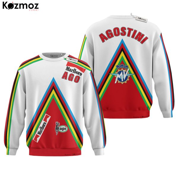 Giacomo Agostini Racing Suit 1975 MV Agusta GP Collection - MV Agusta Racing Team - 11