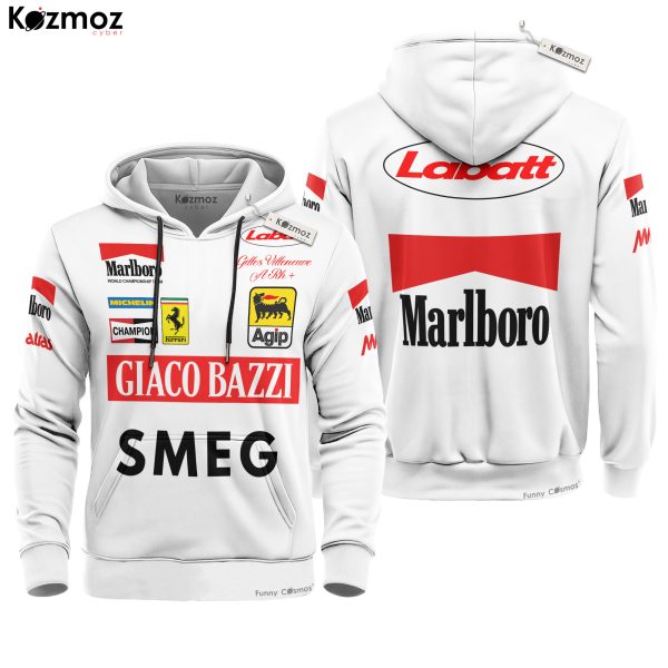 Gilles Villeneuve Racing Costume Suit 1980 - SF Team - 7
