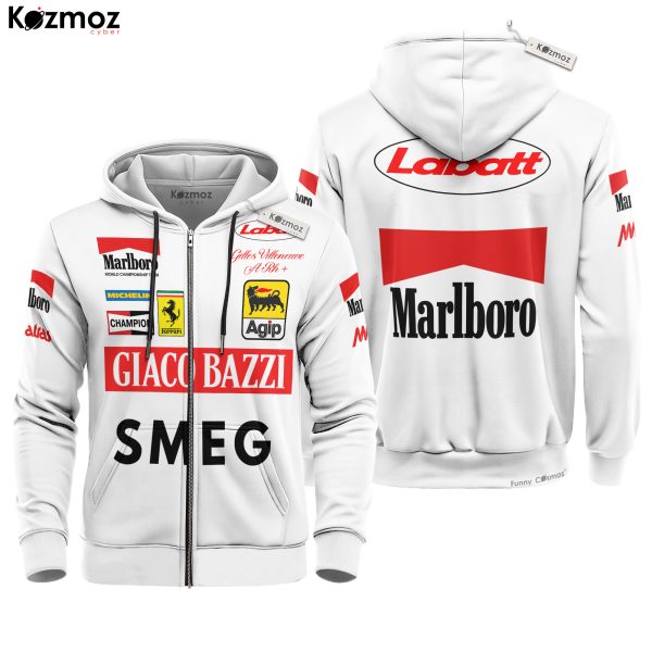 Gilles Villeneuve Racing Costume Suit 1980 - SF Team - 8