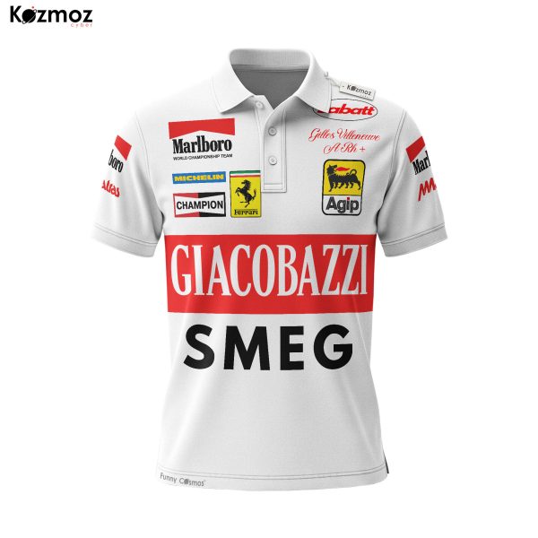 Gilles Villeneuve Racing Polo - 1980 Motorsport Teamwear - 6