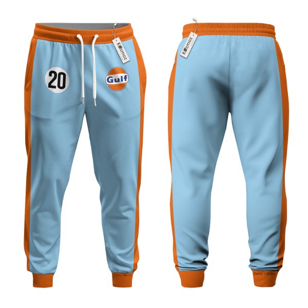 Gulf Steve McQueen Le Mans Porsh 917 Racing Costume Racing Suit - 11