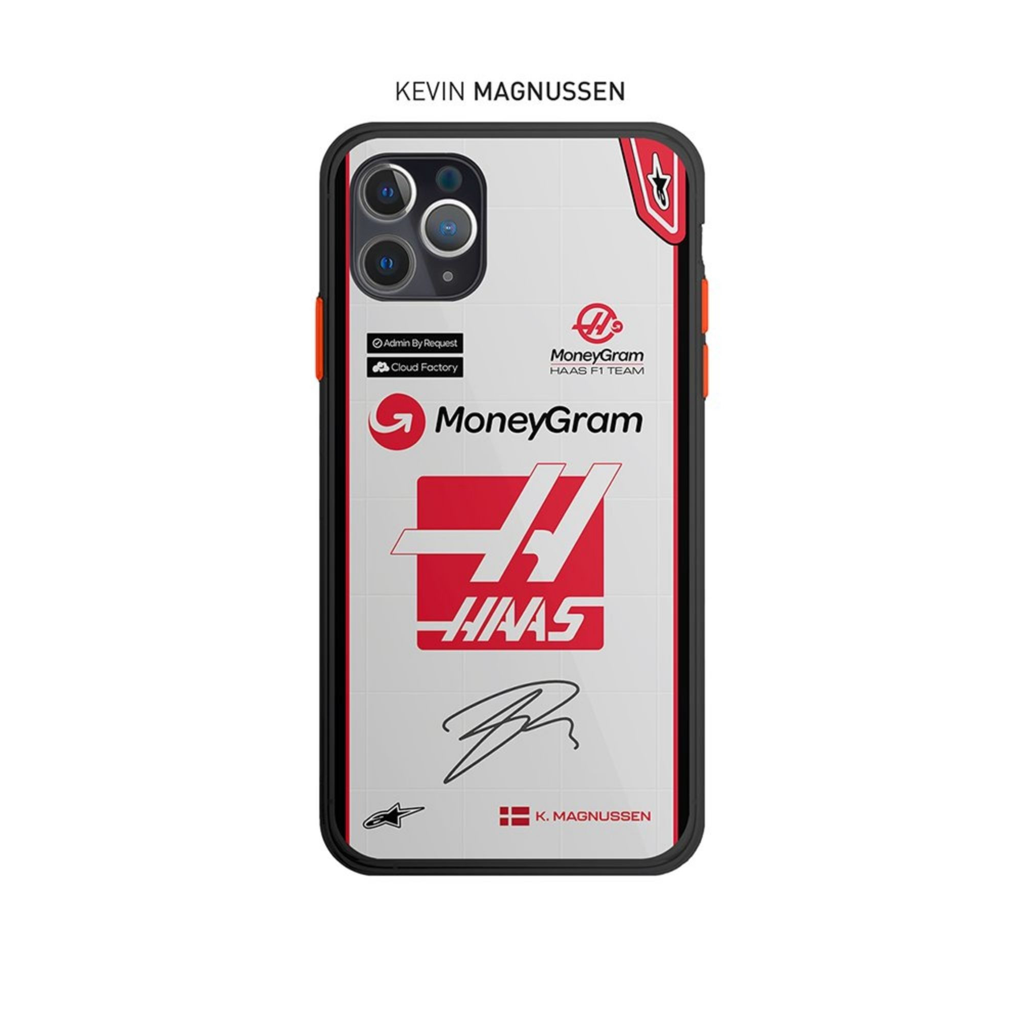 Haas F1 Team White Edition 2023 Edition - Custom phone case for iPhone