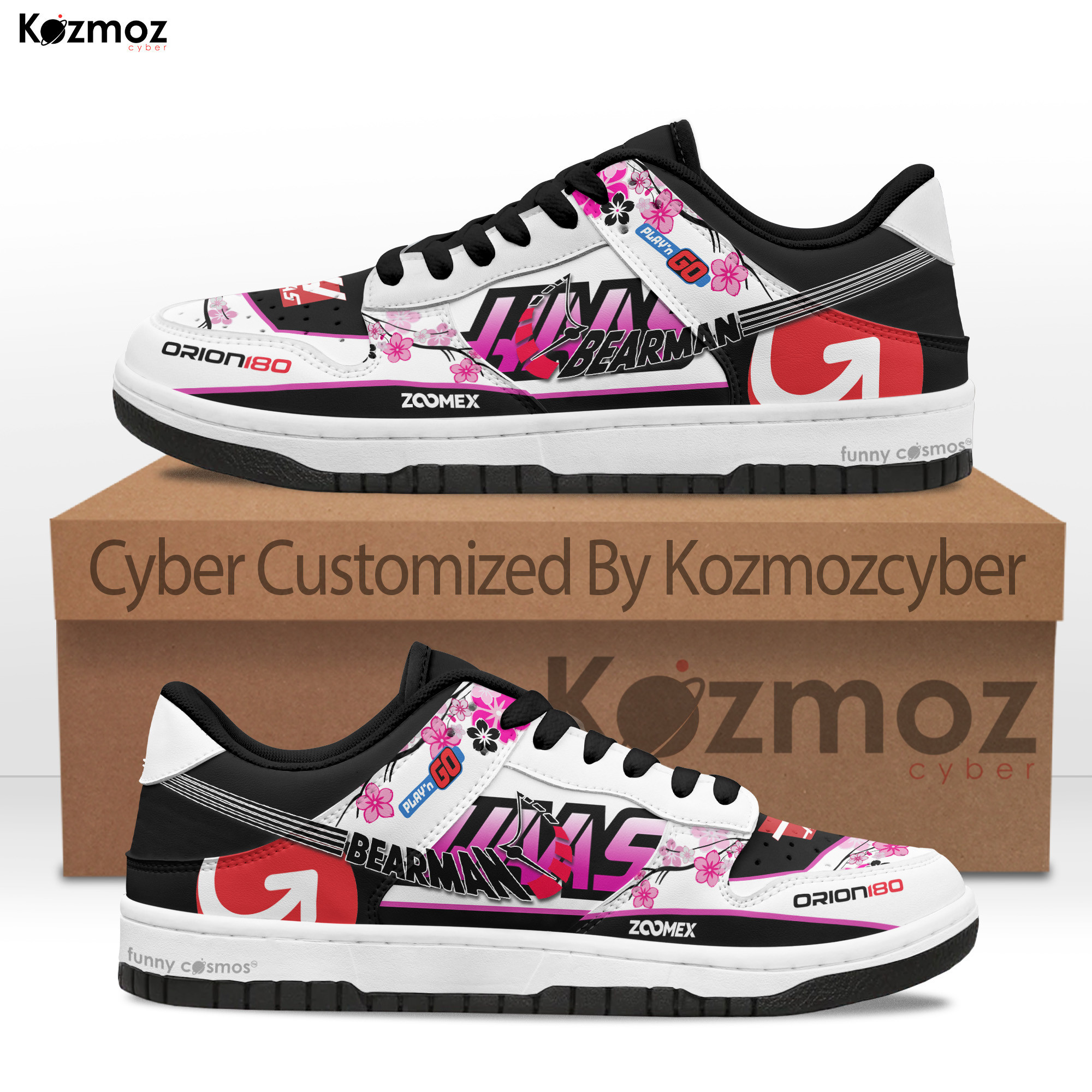Haas Oliver Bearman Custom Shoes VF-25 Japan GP Edition Livery 2025 Racing Shoes - 9