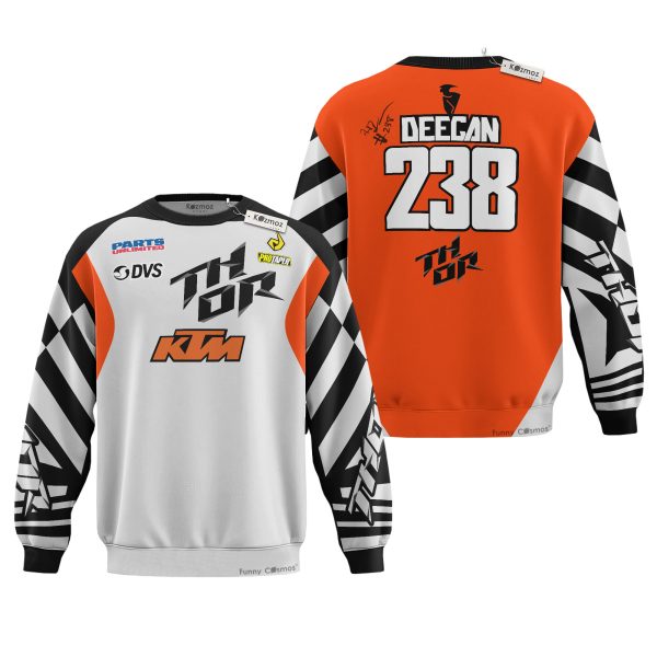 Haiden Deegan 238 KTM Motocross 2024 Supercross Costume Racing Suit - 10
