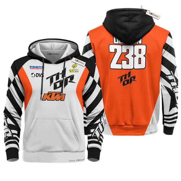 Haiden Deegan KTM Motocross 2024 Supercross Costume Racing Suit - 8