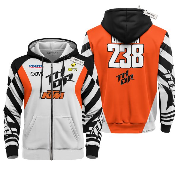 Haiden Deegan KTM Motocross 2024 Supercross Costume Racing Suit - 9