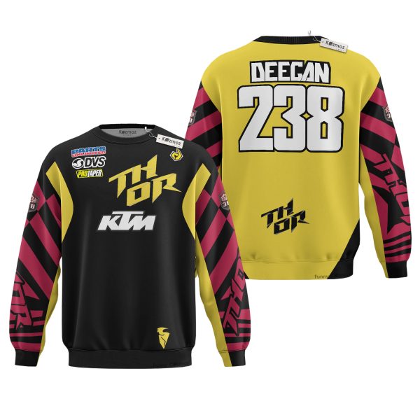 Haiden Deegan KTM Yellow 2021 AMA Supercross Costume Racing Suit - 10