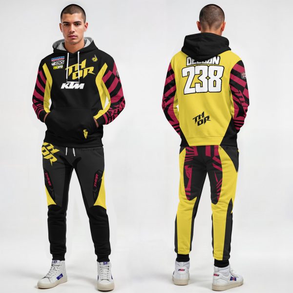 Haiden Deegan KTM Yellow 2021 AMA Supercross Costume Racing Suit - 14