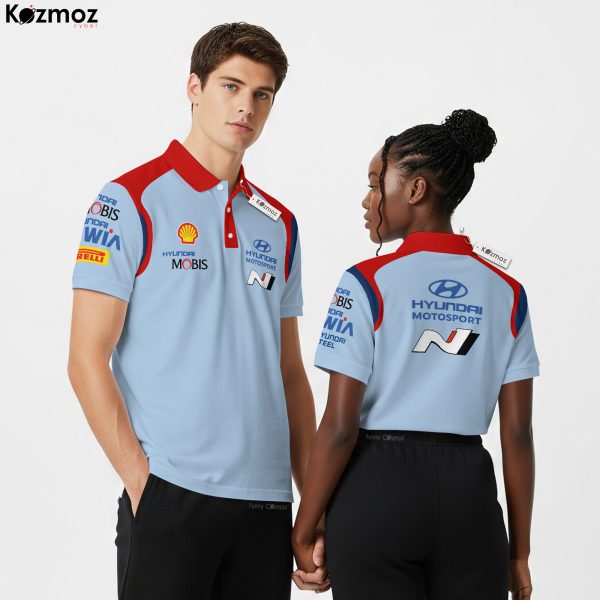 HD WRC Racing Team Polo Shirt 2023 - HD Motorsport WRC